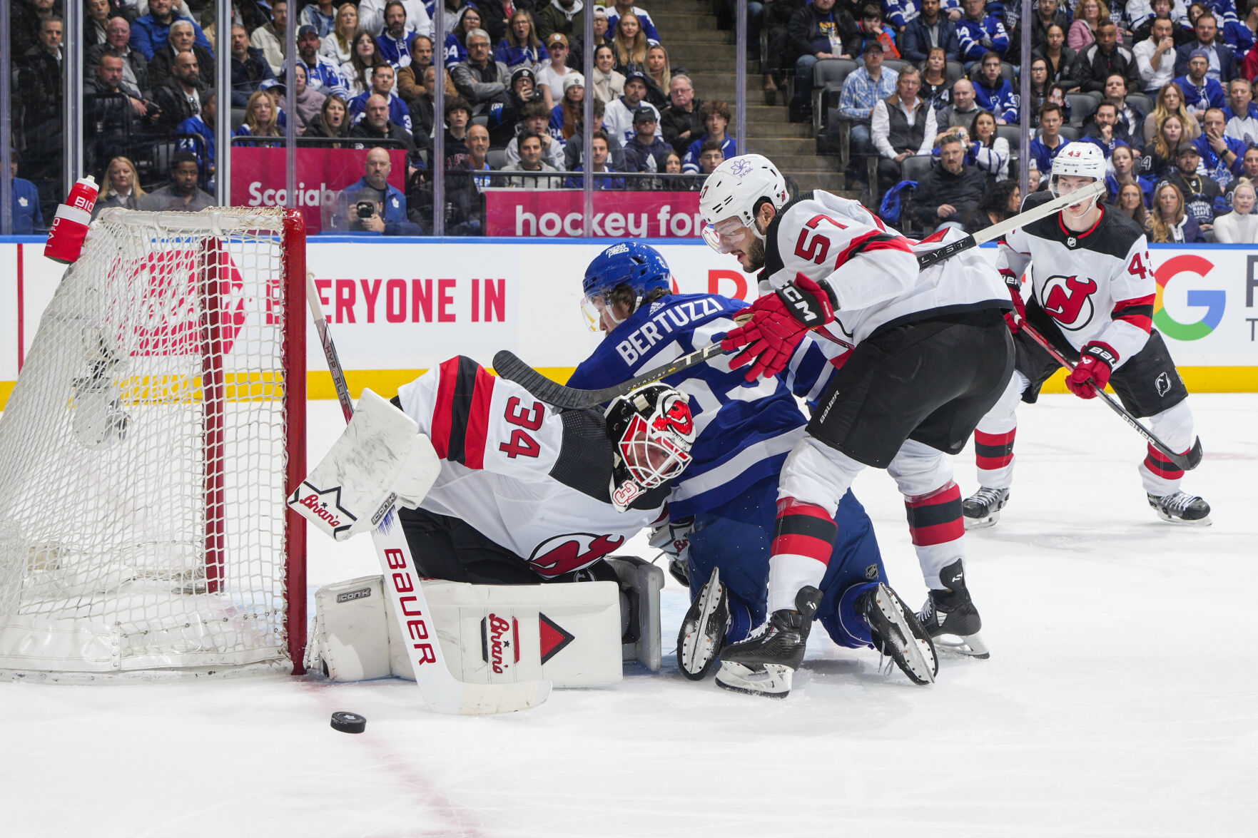 Coach Keefe calls out Leafs after costly loss to Devils