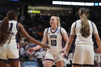 March is her time: Hailey Van Lith leads 3rd different team to Elite Eight  with TCU's 72-61 win