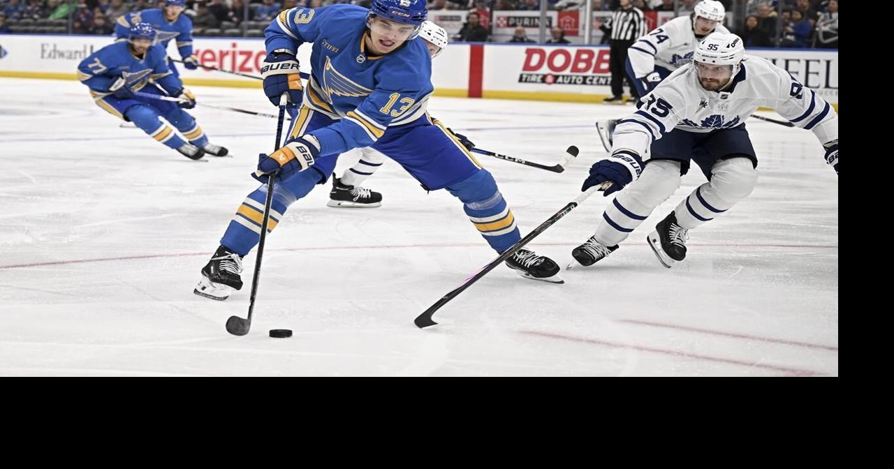 Parayko scores twice, Blues beat Maple Leafs 4-2 in Berube's return to St. Louis