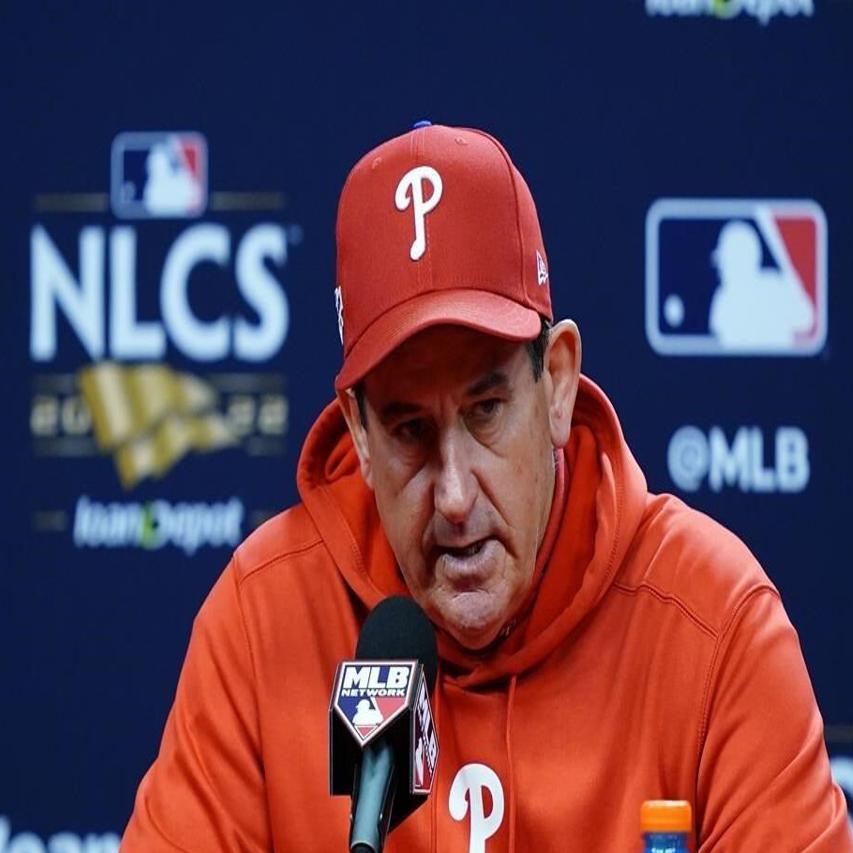 Why Phillies' Rob Thomson isn't worried about pressure in MLB playoffs