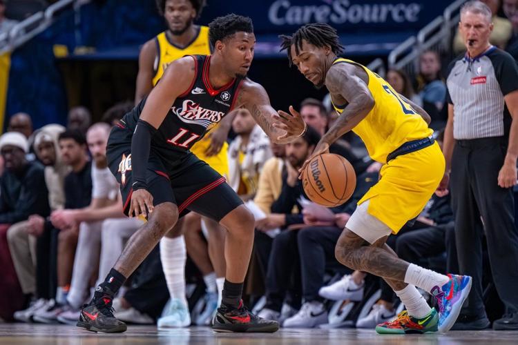 Tyrese Maxey scores 32 and Sixers beat Pacers 105-94 to snap 3-game skid