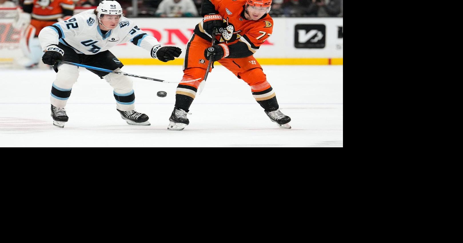 Anaheim Ducks F Frank Vatrano will be out for about 6 weeks with a broken shoulder