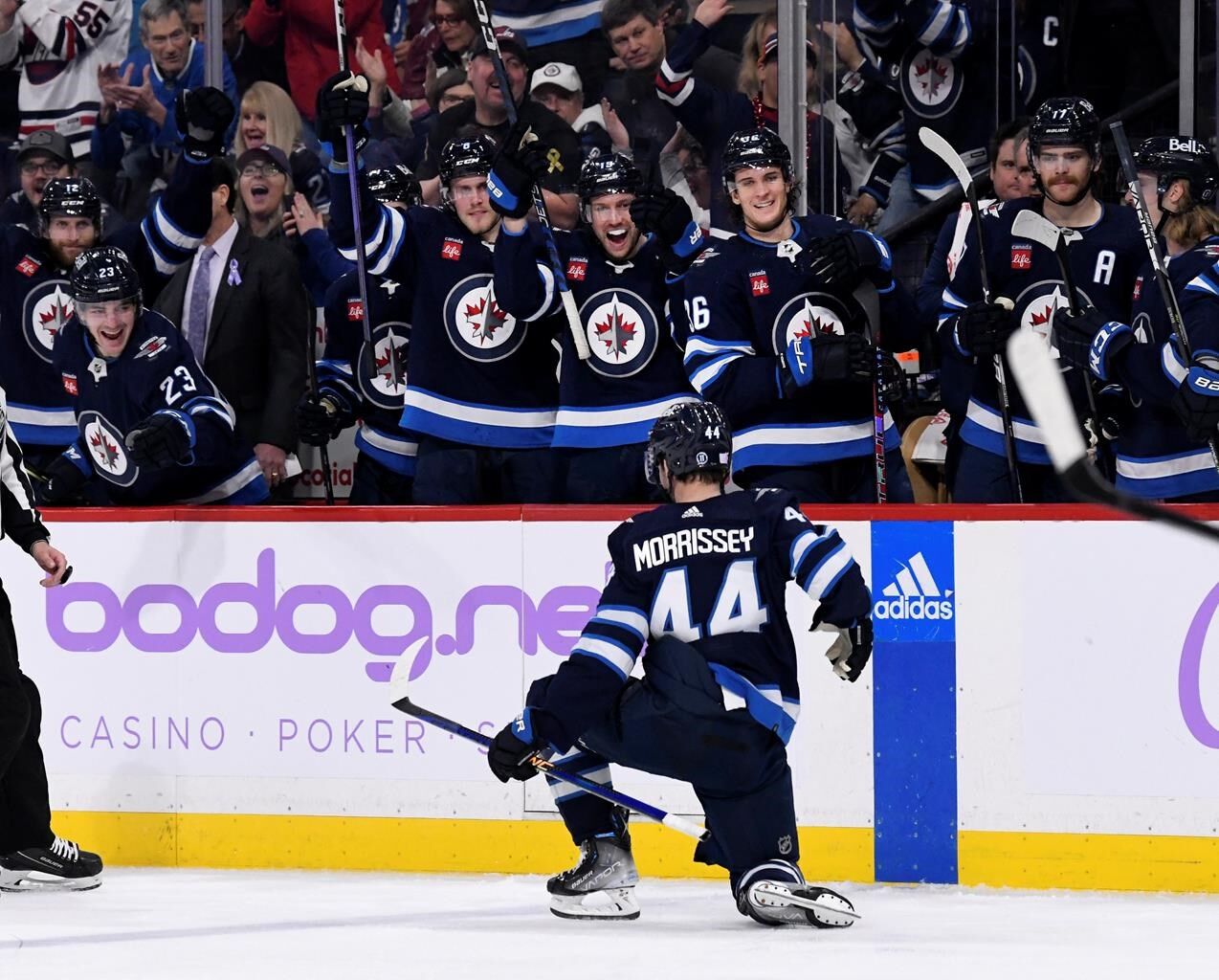 Hockey fights cancer 2019 winnipeg sale jets