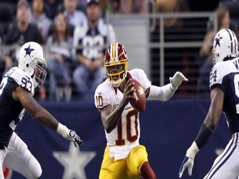 Robert Griffin Dominates the Cowboys on Thanksgiving Day