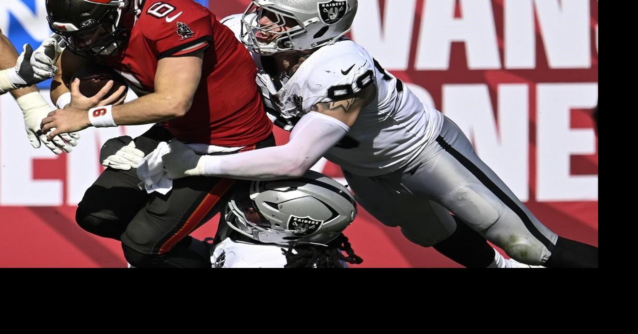 Maxx Crosby will miss Raiders' Monday night game versus Falcons and Aidan O'Connell is questionable