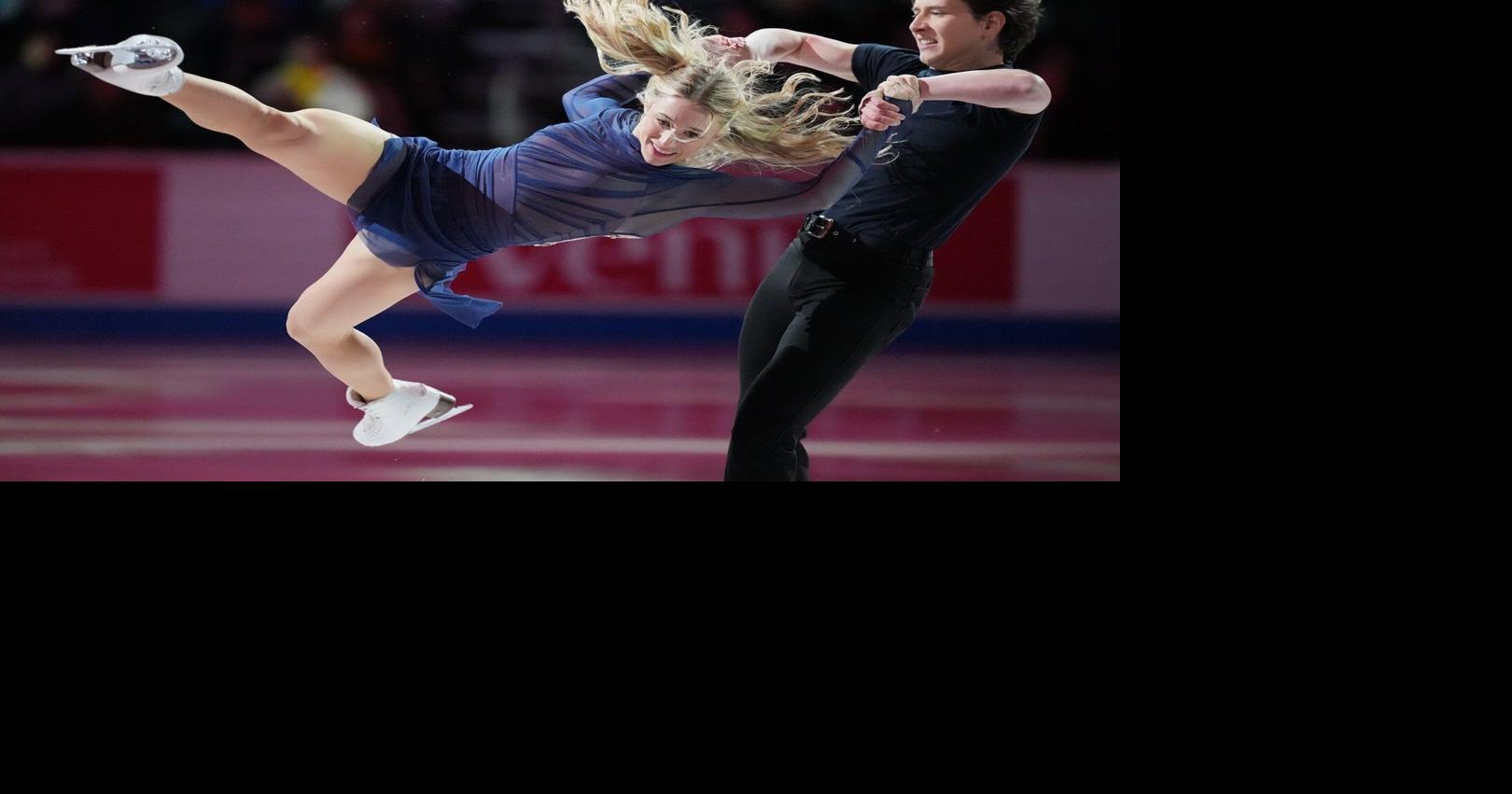 Olympic ice dancers Zingas and Kolesnik lead American sweep in rhythm dance at Four Continents