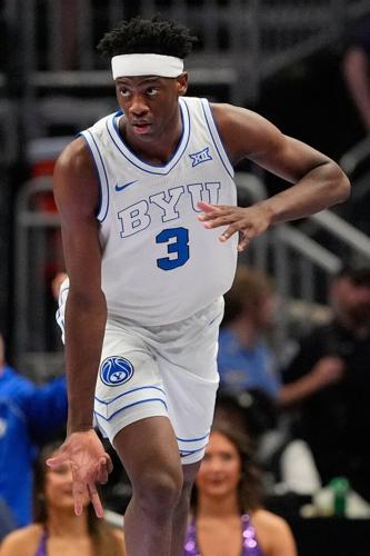 AJ Dybantsa scores 40 as No. 10 seed BYU beats Kansas State 105-91 in the