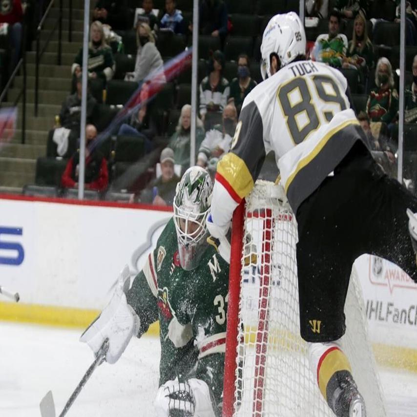 Minnesota Wild right wing Ryan Hartman celebrates his first-period goal  against the Vegas Golden Knights in Game 3 of an NHL hockey first-round  playoff series Thursday, May 20, 2021, in St. Paul