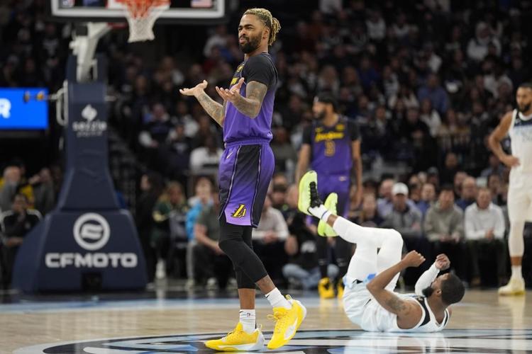 Timberwolves blow out Lakers 109-80 behind Randle, Gobert and tough defense