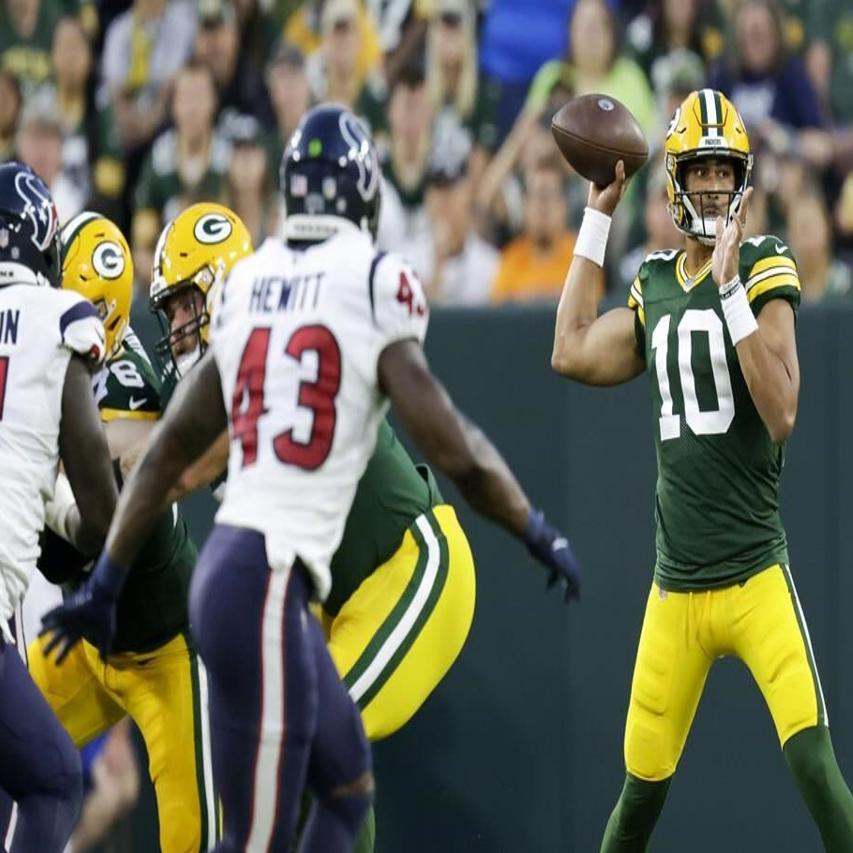 Matt LaFleur says Packers QB Jordan Love got 'dinged' vs. Texans