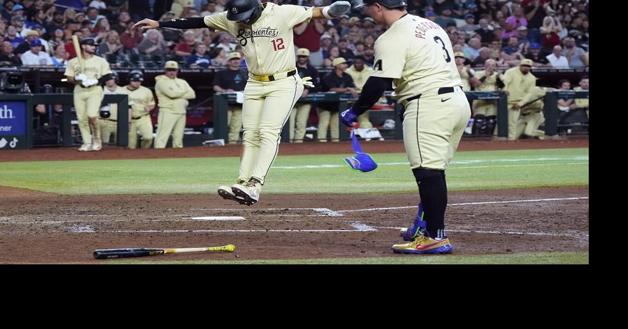 Marte hits tying homer in 9th, Grichuk has winning double in 10th, D-backs beat Cubs 12-11