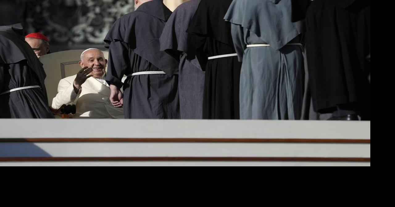 Pope meets relatives of Israeli hostages and Palestinians in Gaza and ...