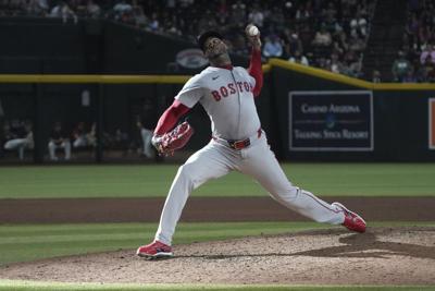 Details of Arodlis Chapman's $13.3 million, 1-year contract with the Boston Red Sox for 2026