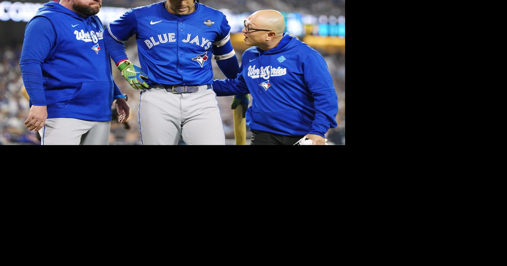 Blue Jays’ George Springer leaves World Series with injury