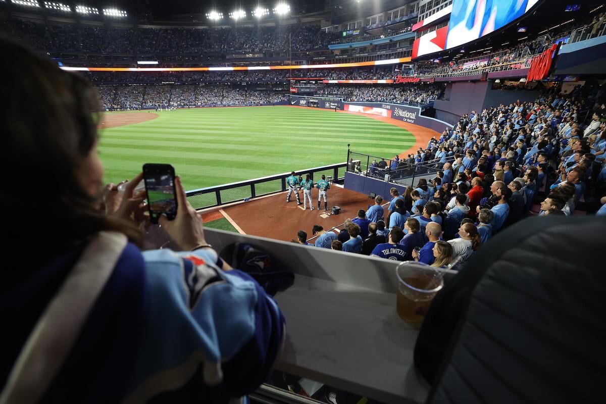 Rogers Centre bullpen area is the place to be for Blue Jays fans
