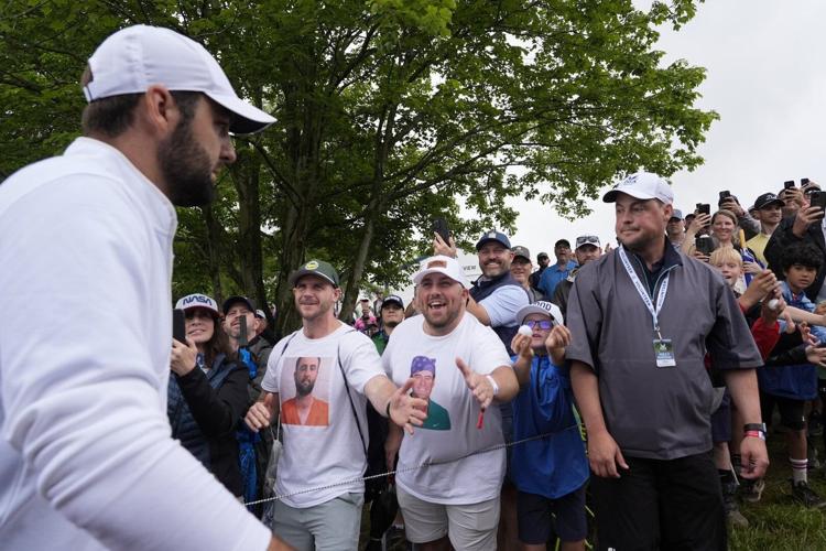 Scottie Scheffler's craziest day at the PGA Championship: Handcuffs, jail, no appetite and a 66