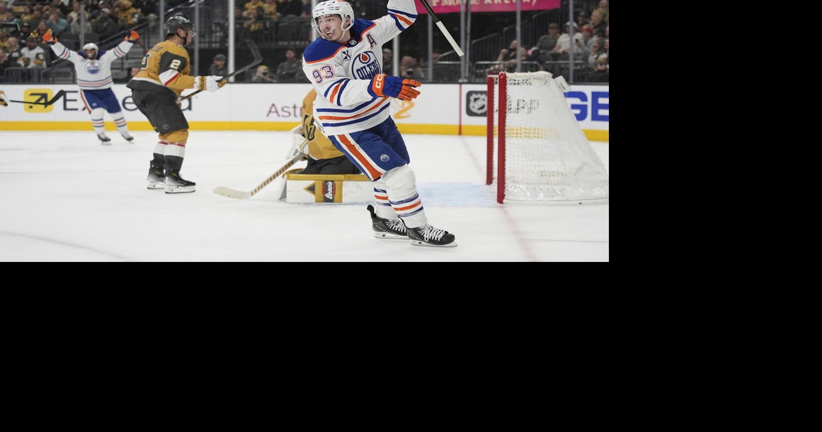 Locking down leads difficult in playoff series between Oilers, Golden Knights