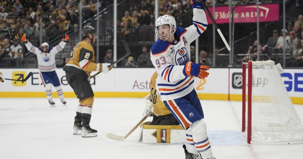 Locking down leads difficult in playoff series between Oilers, Golden Knights