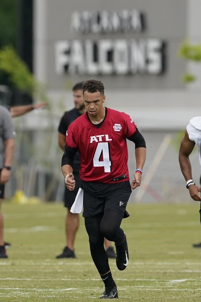 Falcons' London embraces health, contract at rookie minicamp