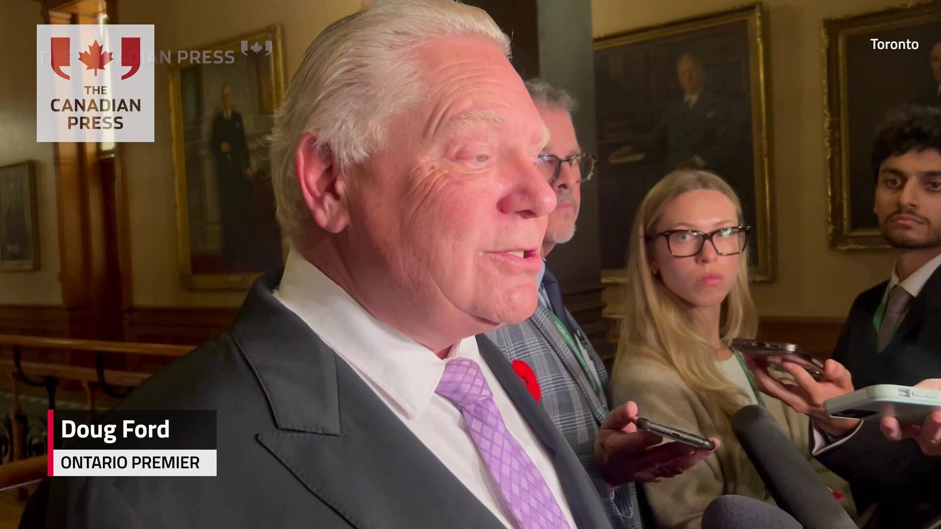 Ford says he rejected Carney requests to kill anti-tariff ad