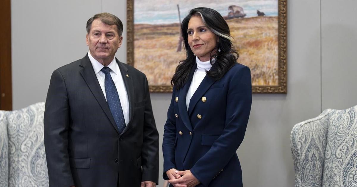 Tulsi Gabbard, Trump's pick for intel chief, faces questions on Capitol Hill amid Syria fallout
