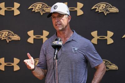 Ravens' John Harbaugh on White House visit with Trump: 'I root for our president'