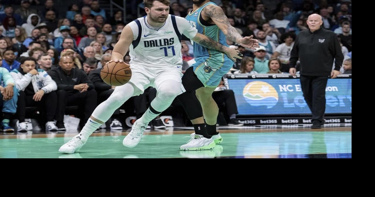 Mavericks beat Hornets 130-104 as Luka Doncic scores 39 in triple-double