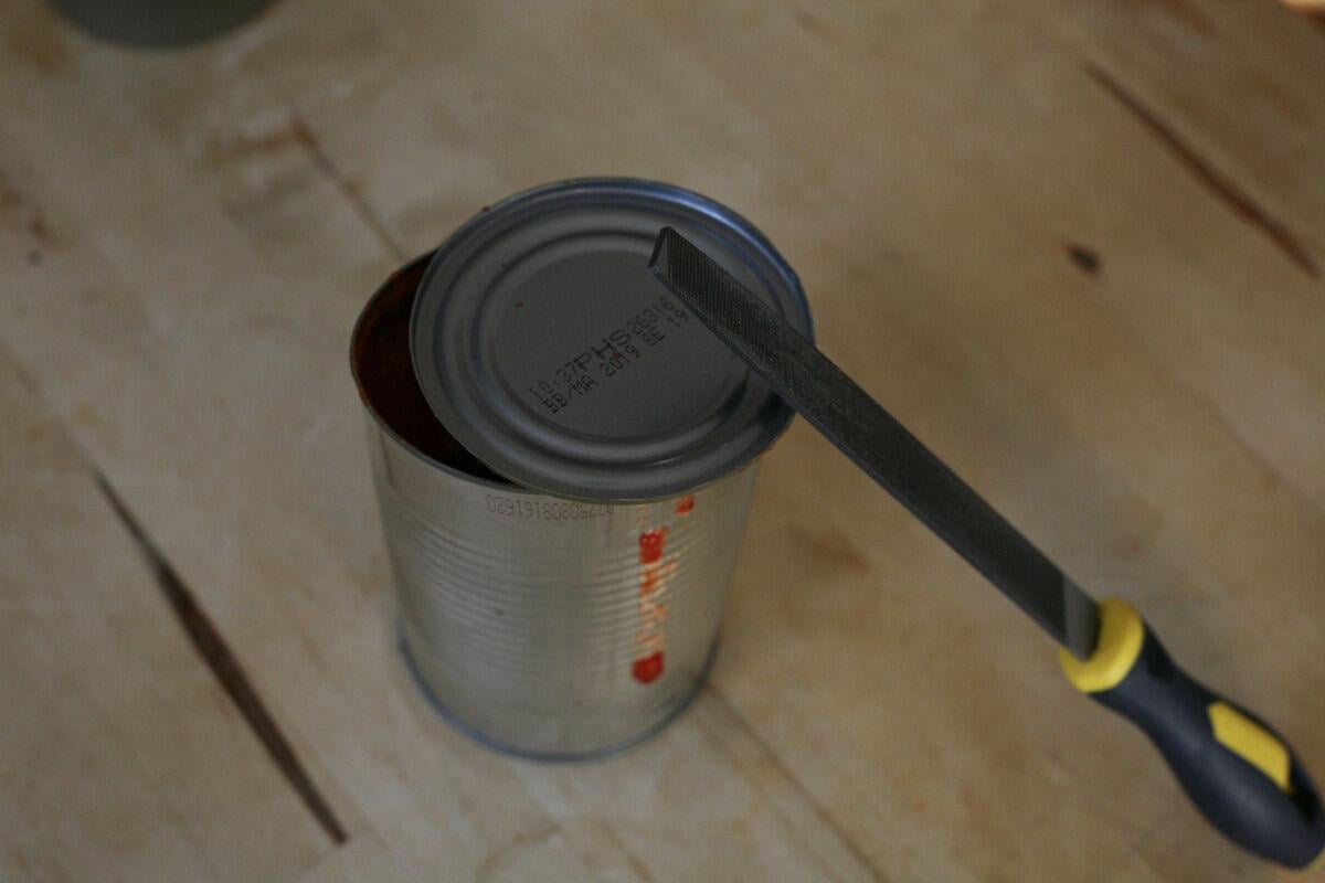 How to Open a Can Without a Can Opener