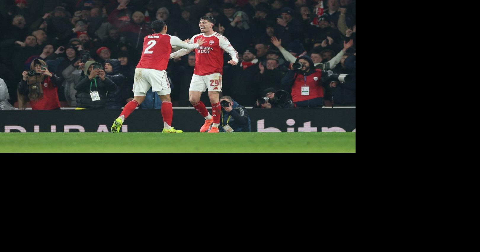 EPL scores: Havertz sinks former club as Arsenal reaches English League Cup final by beating Chelsea