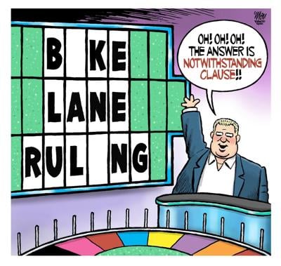 Theo Moudakis: Bike lane ruling