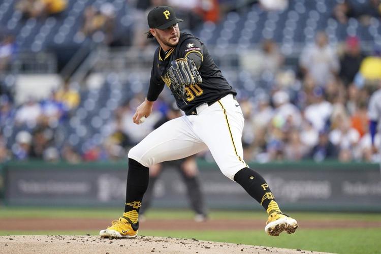 Skenes pitches 6 scoreless innings and Pirates hold off Dodgers 5-3 for 3-game series sweep