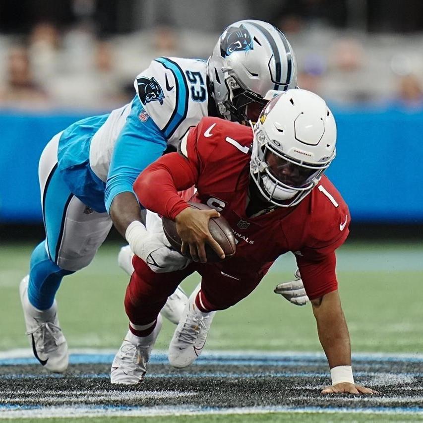 Murray has 2 TD passes, 1 rushing; Cards top Panthers 26-16