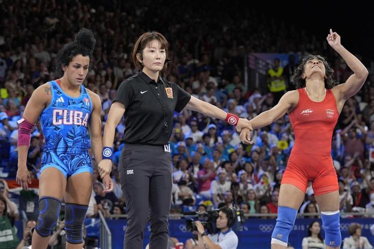 Vinesh Phogat’s appeal for a shared silver Olympic wrestling medal rejected by arbitration court