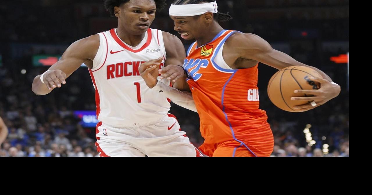 Gilgeous-Alexander and Holmgren each score 29 points, Thunder rout Rockets 126-107