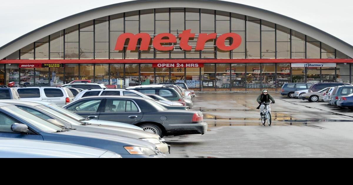 Three employees at Metro, Food Basics grocery stores in Scarborough