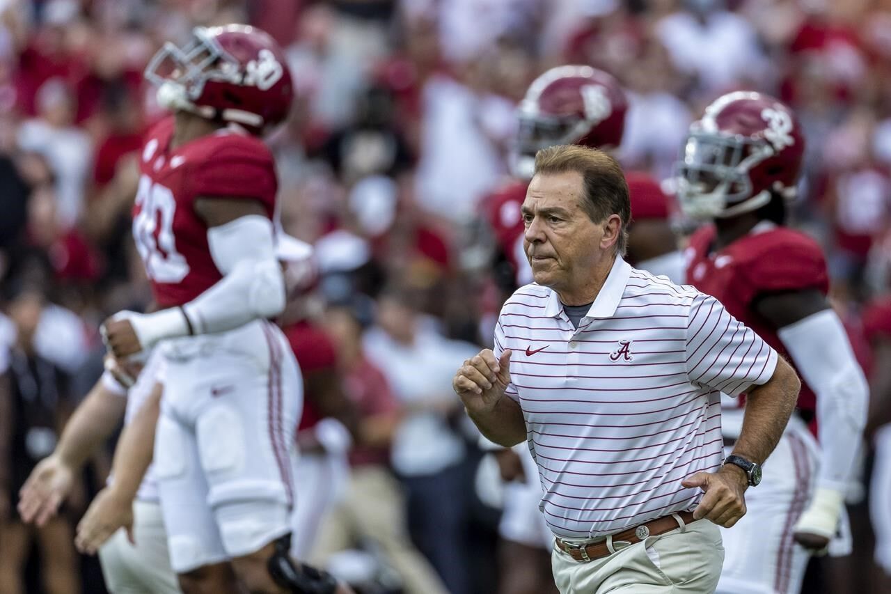 AP Top 25 Reality Check Alabama s latest slip out of the top five