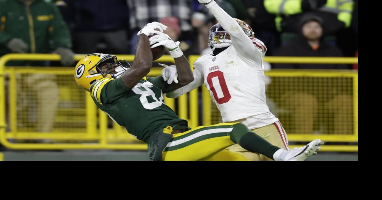 Packers wide receiver Romeo Doubs leaves game because of concussion
