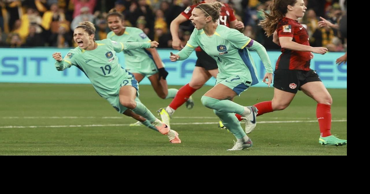 Raso scores twice as co-host Australia advances, knocking Canada out of the Women&rsquo;s World Cup