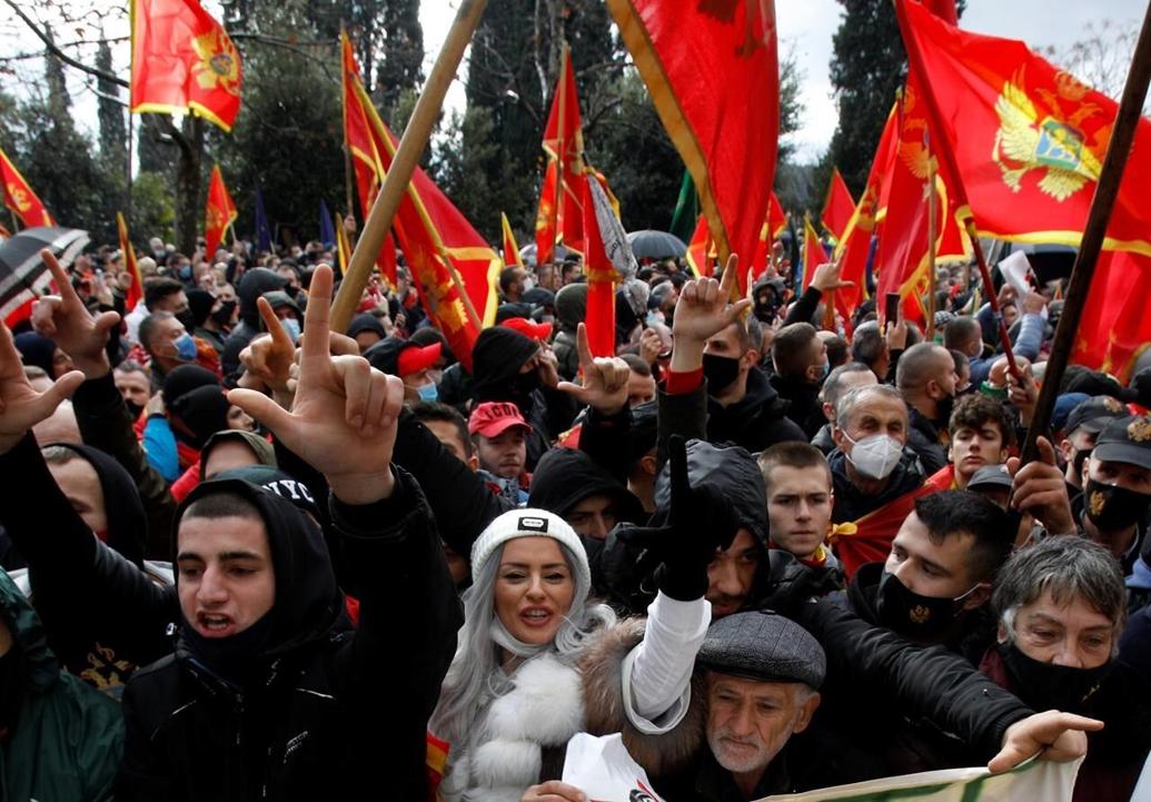 Protests erupt against new Montenegro govt over religion law