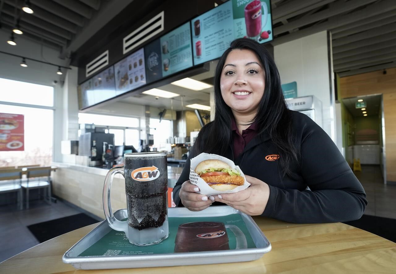 A&w store canada menu