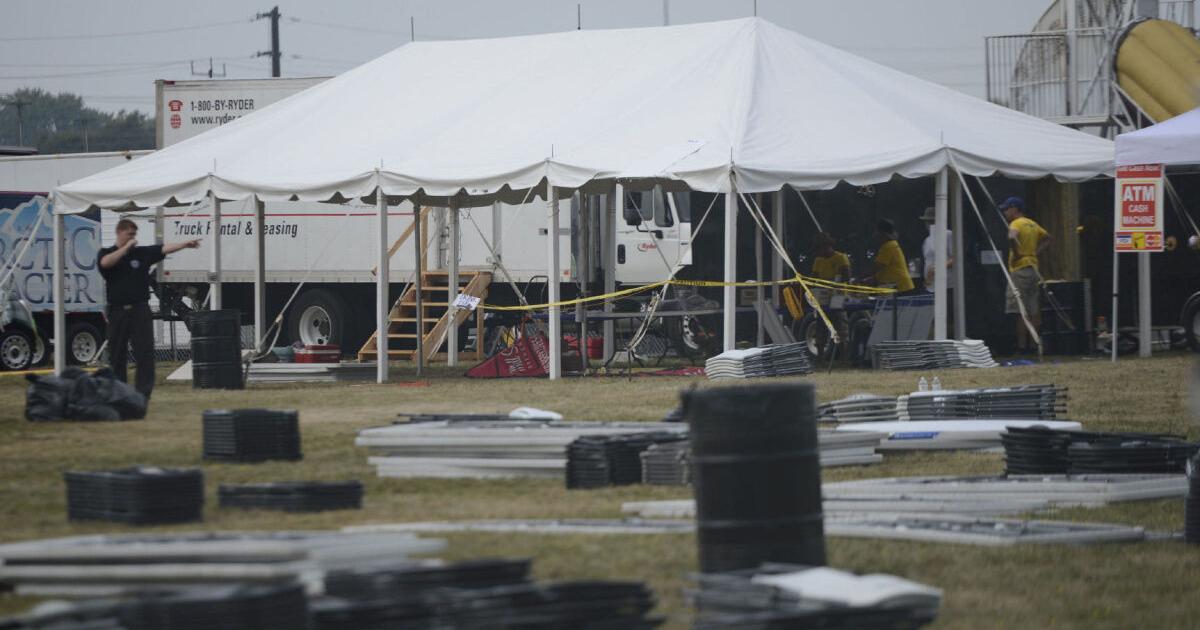 Lightning strike sparks chaos at Whitby Ribfest
