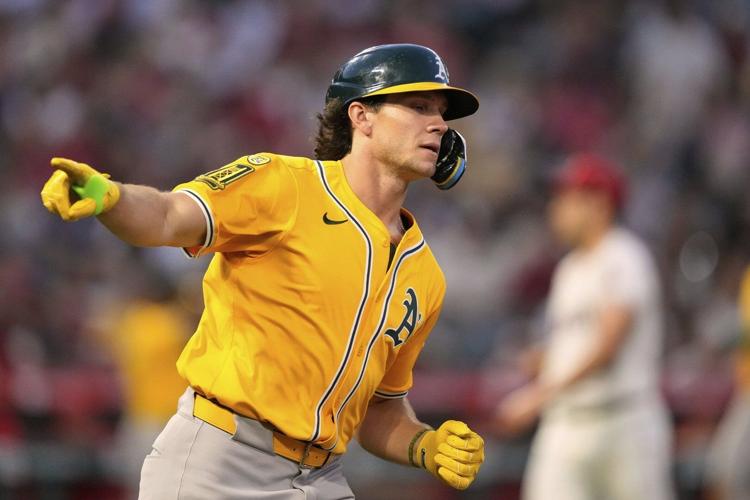 Athletics hit 4 HRs in 17-4 win over Angels