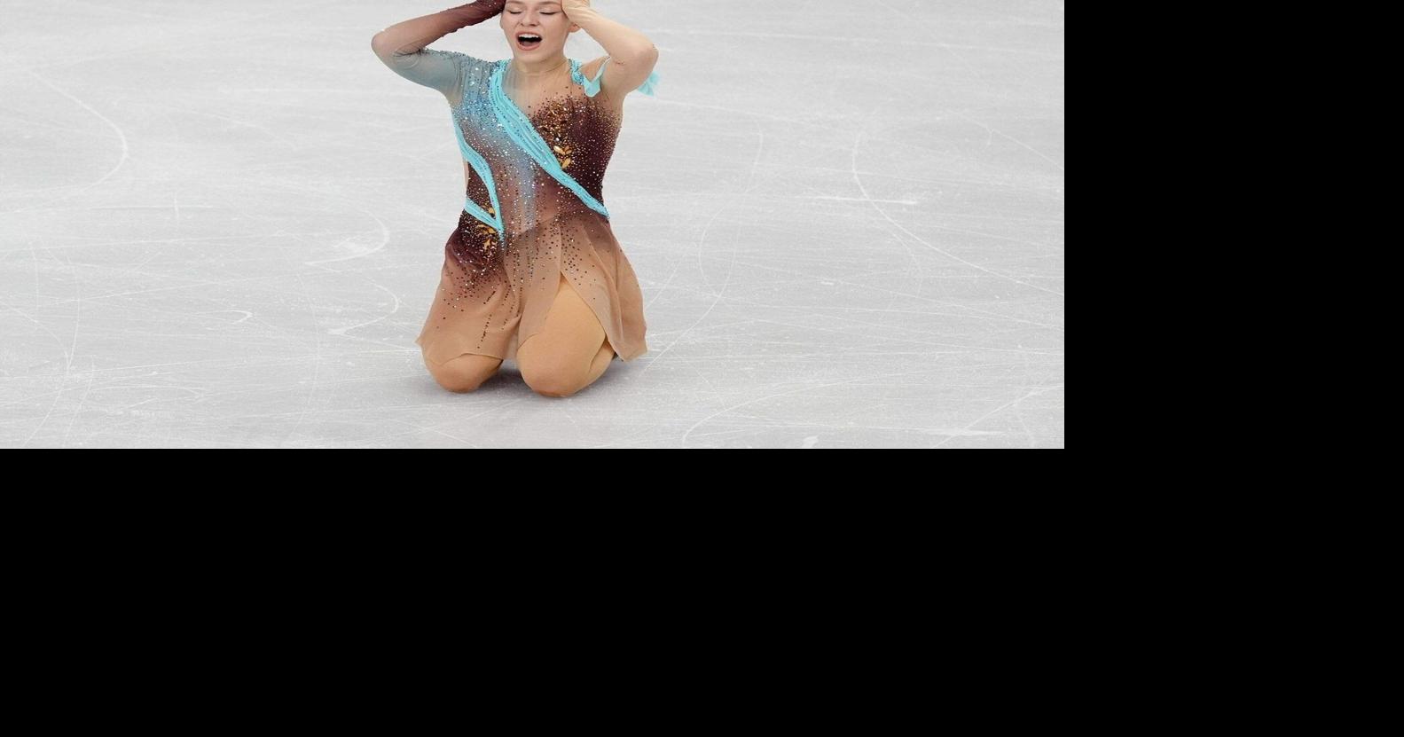 Petrokina stuns by retaining European figure skating title after Achilles tendon surgery