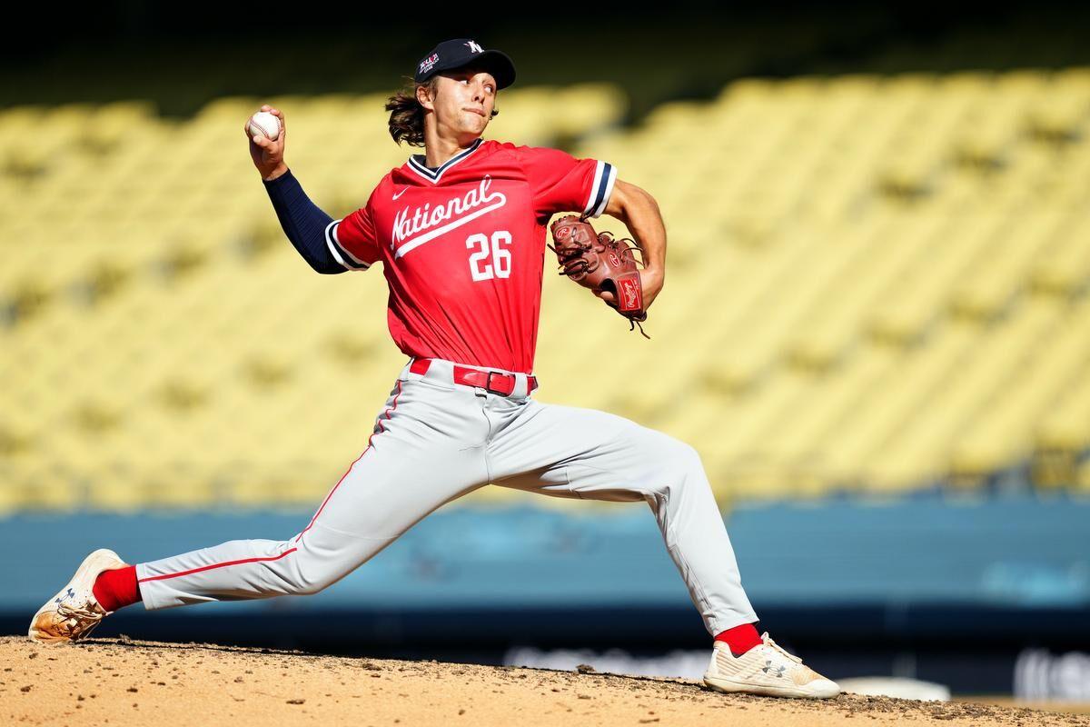 American Professional Baseball Pitcher Los Angeles Editorial Stock Photo -  Stock Image