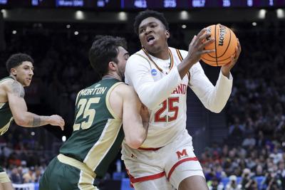 Derik Queen's buzzer-beating fadeaway gives Maryland a 72-71 March Madness win over Colorado State