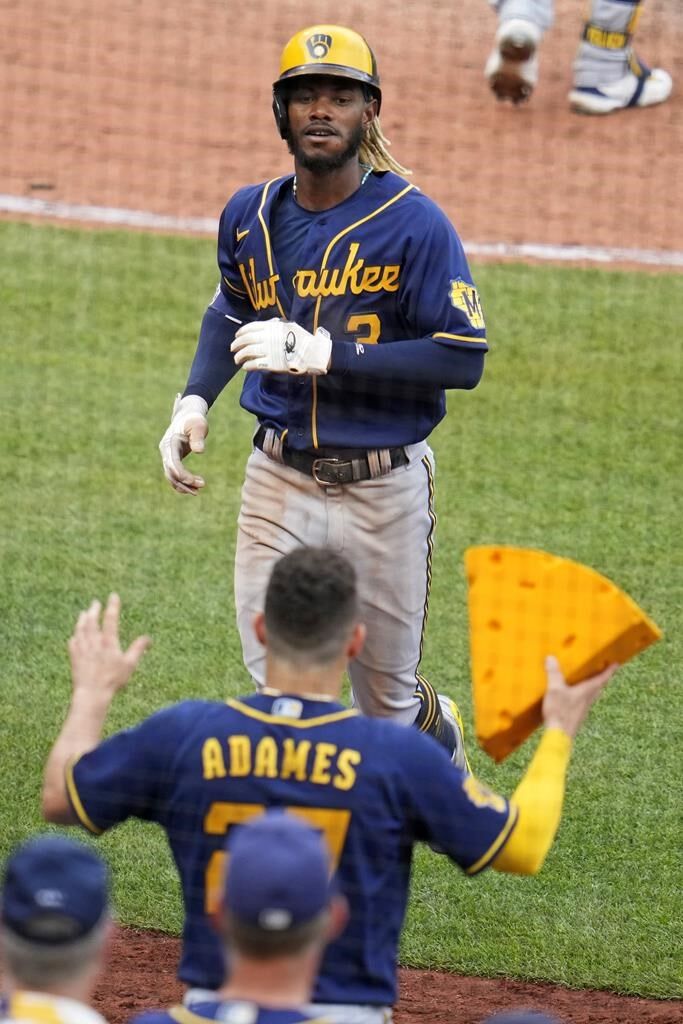 Burnes takes perfect game into the sixth, Yelich homers as Brewers hold off  Pirates 11-8