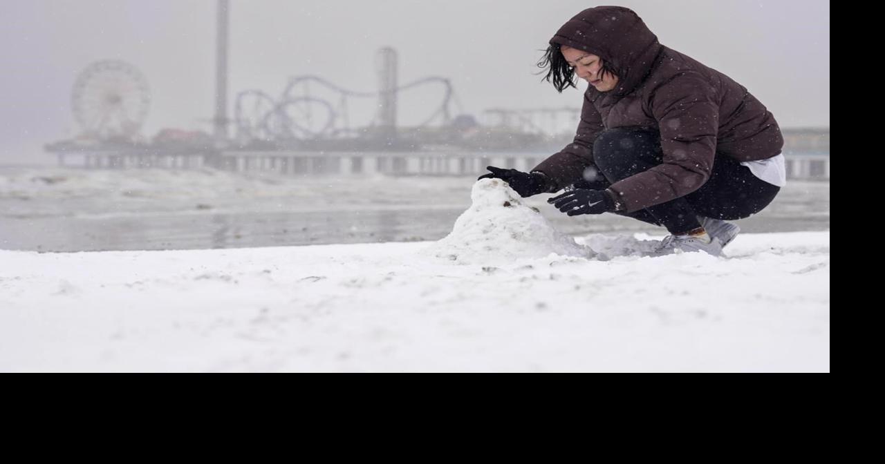 ‘Once in a lifetime’ snow hits parts of the U.S. South