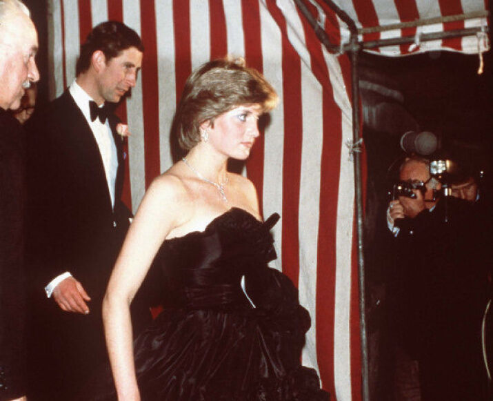 Museum buys iconic black dress worn by Princess Diana
