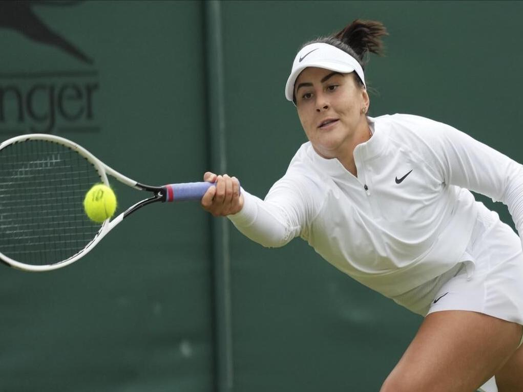 Andreescu out of Wimbledon after straight-set loss in 1st round