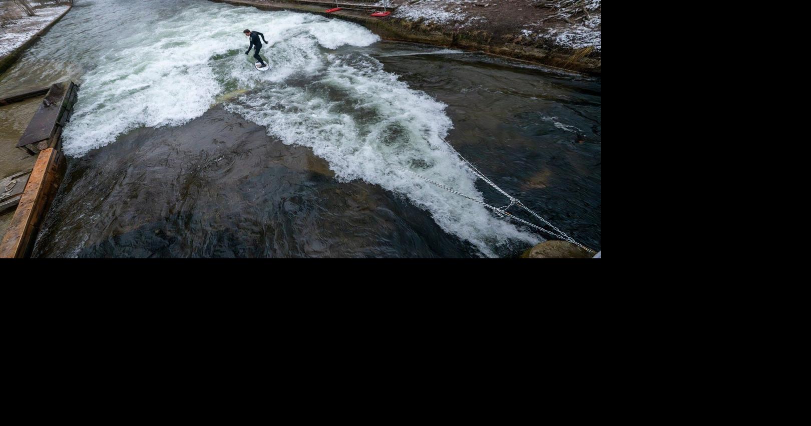 Debate over surfing in German park gets gnarly after city removes wave-creating device